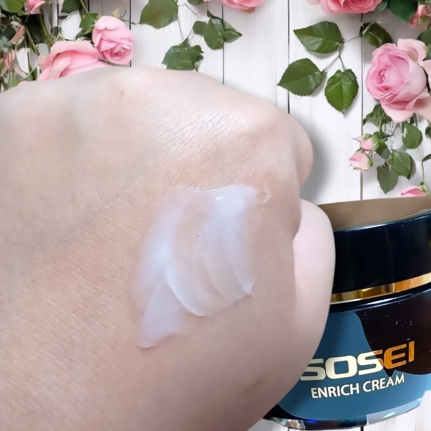 エンリッチクリーム/そせい/フェイスクリームを使ったクチコミ（2枚目）