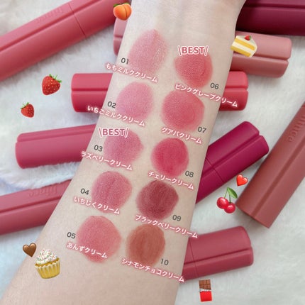 ニュー・ブラーティント/hince/リップティントを使ったクチコミ(2枚目)