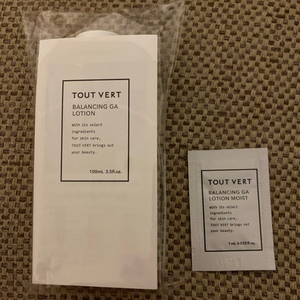 バランシングGAローション/TOUT VERT/化粧水を使ったクチコミ(1枚目)