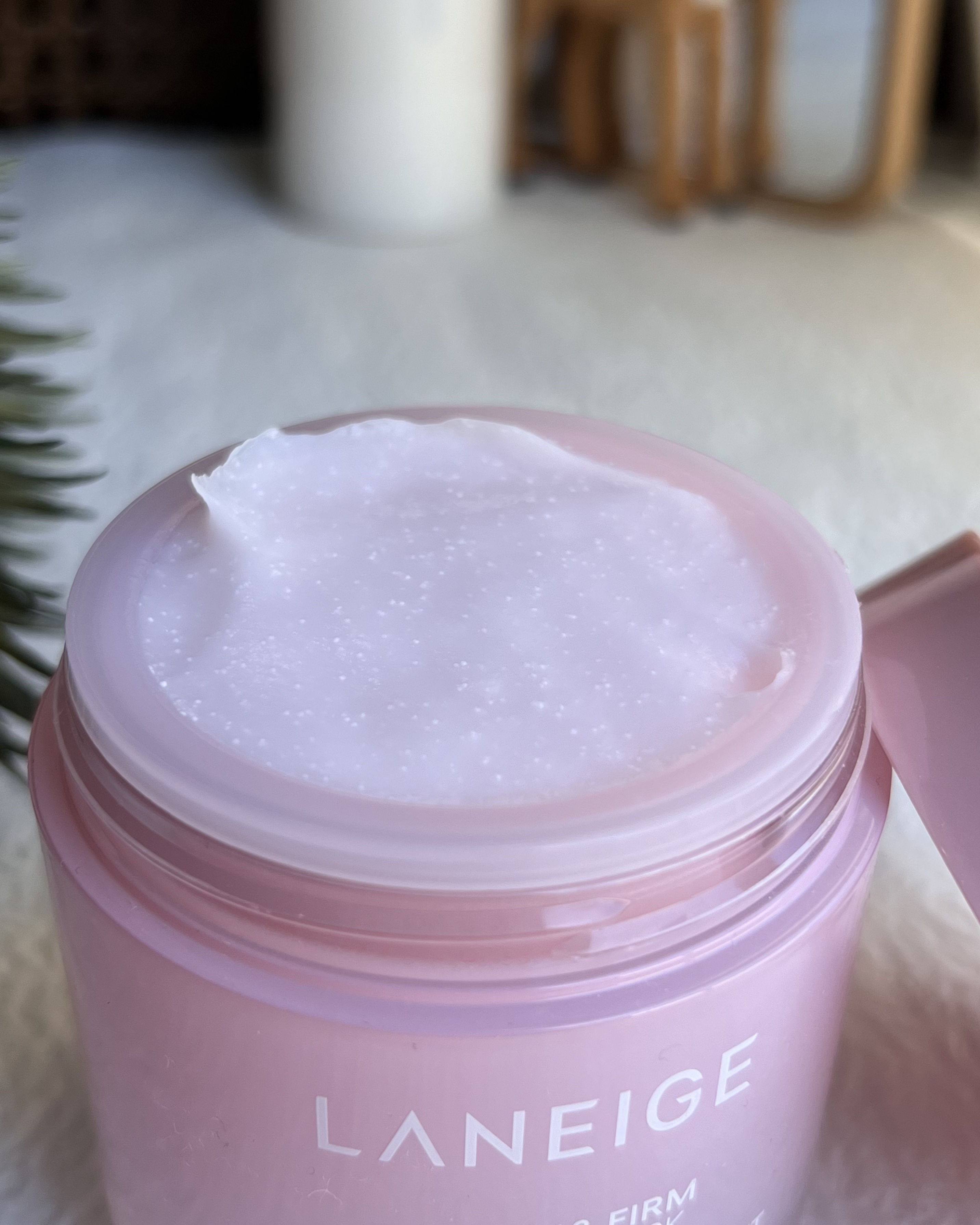 バウンシースリーピングマスク/LANEIGE/フェイスクリームを使ったクチコミ（2枚目）