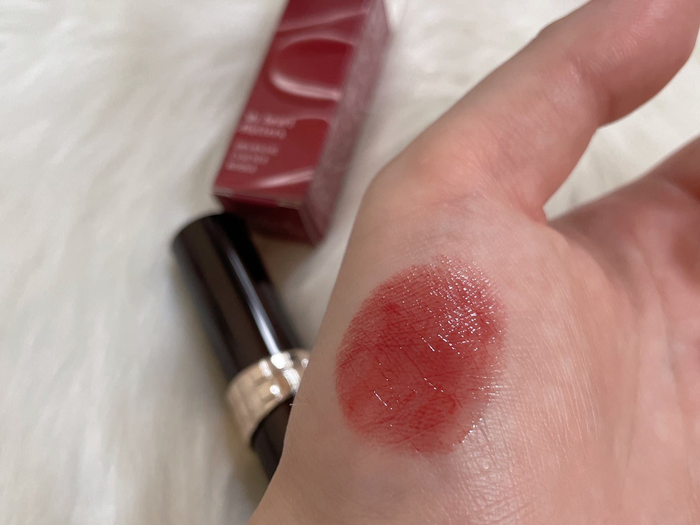 ドラマティックエッセンスルージュ/マキアージュ/口紅を使ったクチコミ(2枚目)