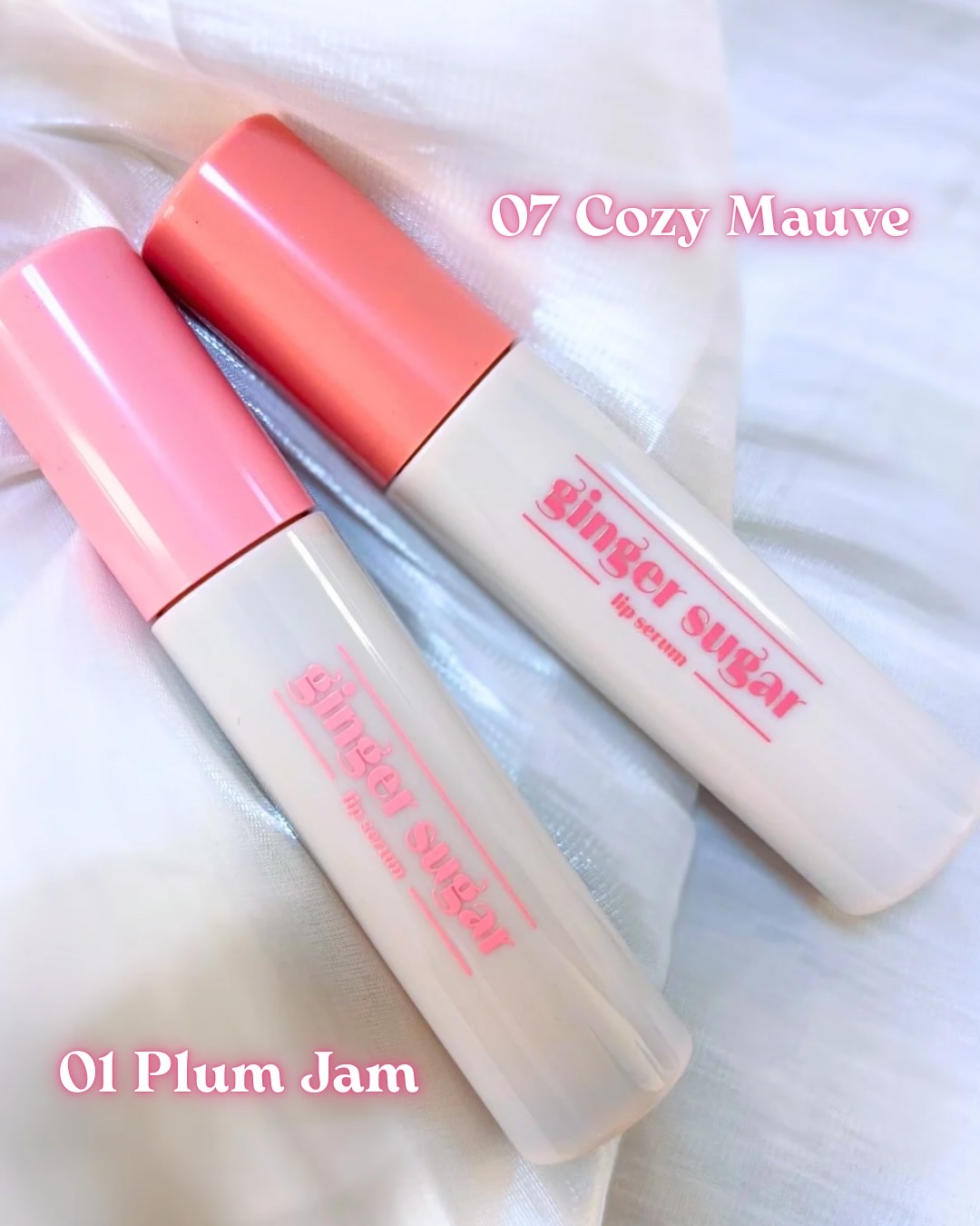 ジンジャーシュガーカラーリップセラム 07 コージーモーヴ/ETUDE/リップ美容液を使ったクチコミ（2枚目）