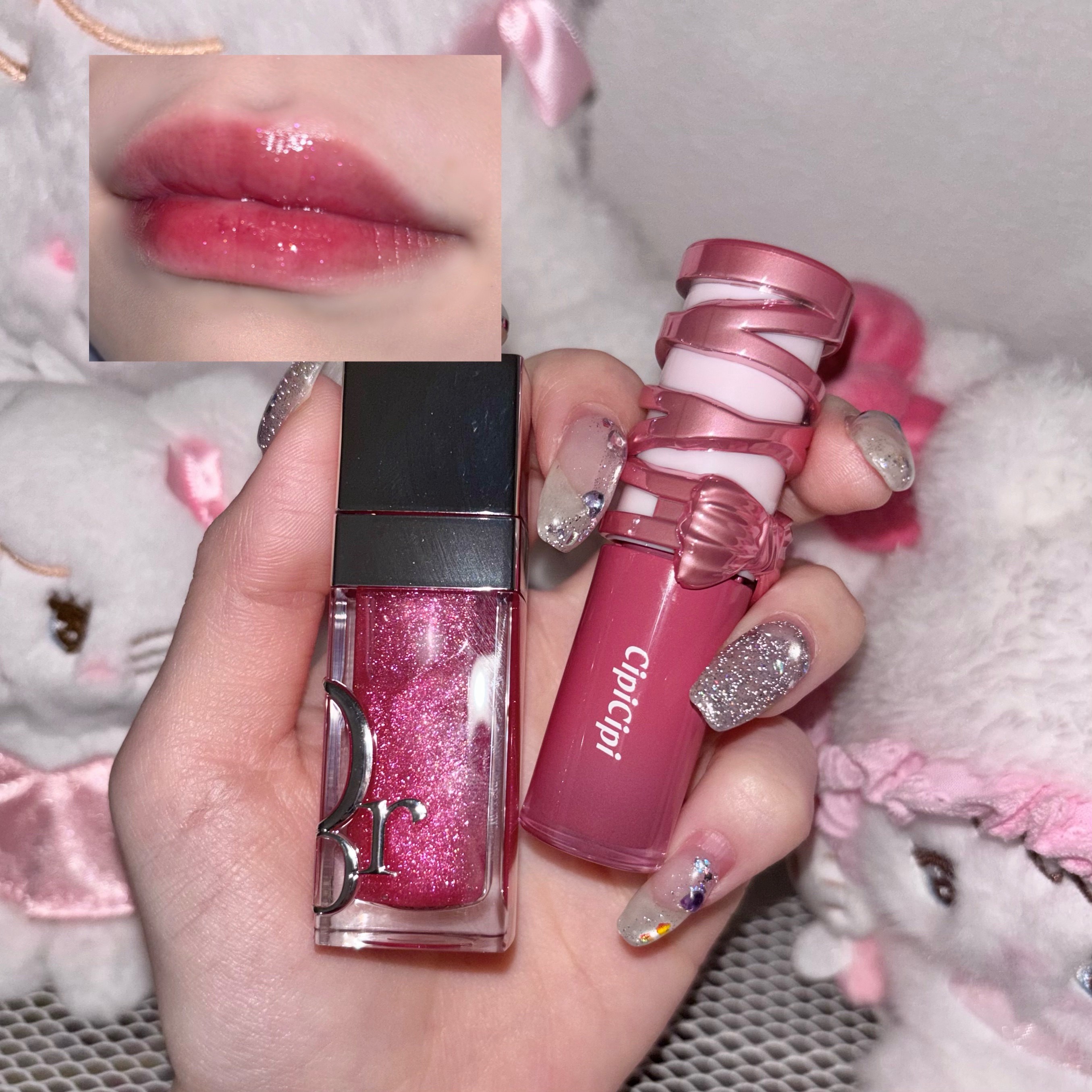 ディオール アディクト リップ グロウ オイル/Dior/リップオイルを使ったクチコミ（1枚目）