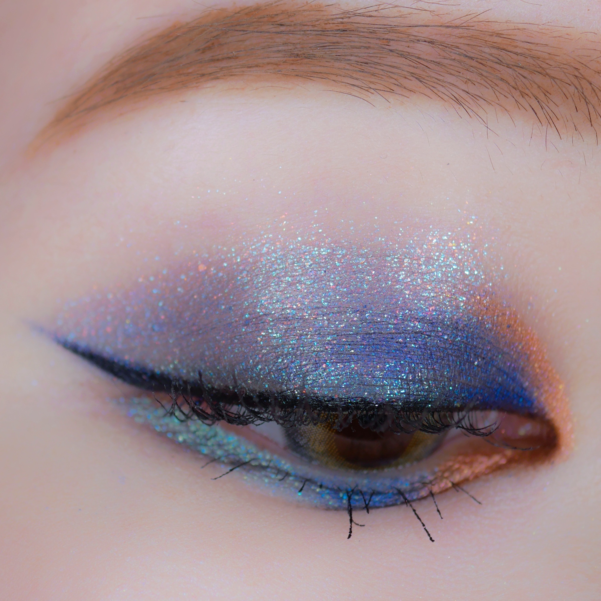 16-Color Natural Star Eye Shadow Palette/CHEERYEP/アイシャドウパレットを使ったクチコミ（3枚目）