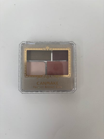 キャンメイク パーフェクトブラウンアイズのクチコミ「左上
使いやすいカーキカラー
秋らしい落ち着いた仕上がりになる
右上
小豆カラー
秋らしい落.....」(1枚目)