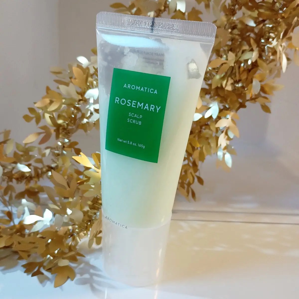 ローズマリー スカルプ スクラブ/AROMATICA/ヘッドスクラブを使ったクチコミ（2枚目）