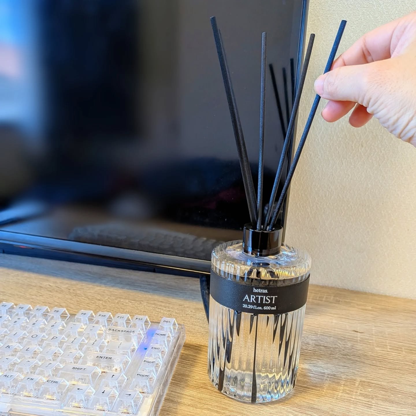 ヘリテージディフューザー/hetras/ルームフレグランスを使ったクチコミ（3枚目）