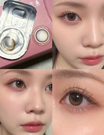 Eyelighter Glowy 1Day /OLENS/ワンデー(1DAY)カラコンを使ったクチコミ(2枚目)