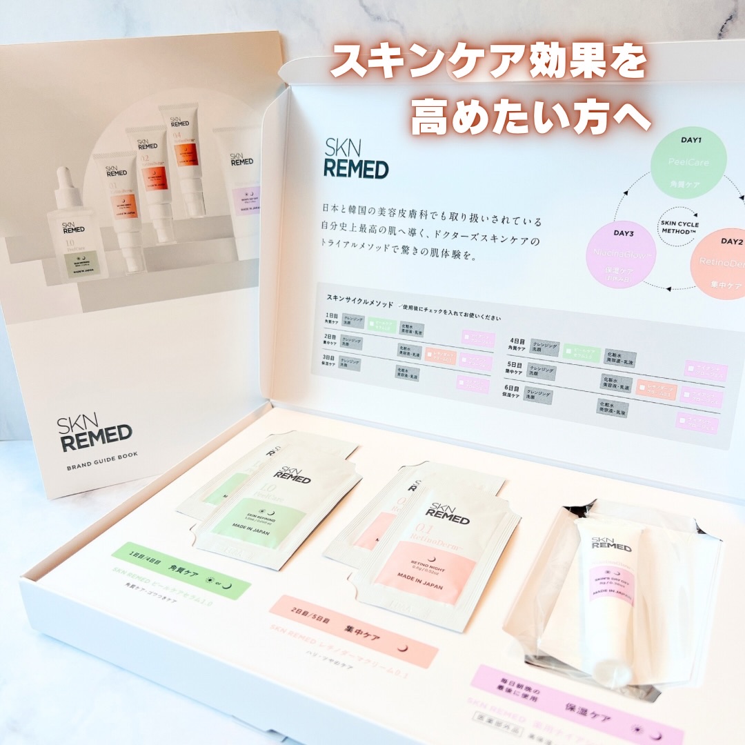 トライアルセット/SKN REMED/トライアルキットを使ったクチコミ（1枚目）