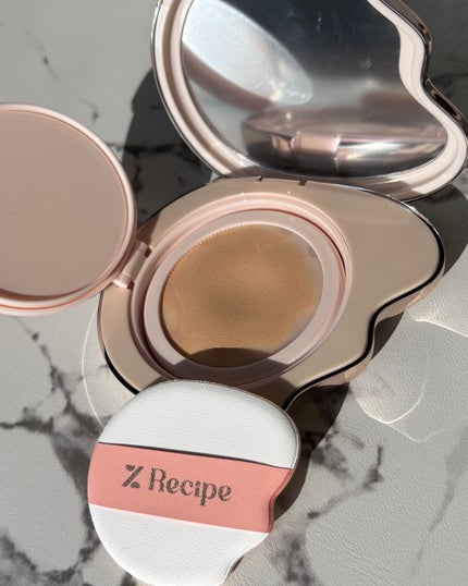 Xファイン サテンウェア メッシュクッション/%Recipe/クッションファンデーションを使ったクチコミ(3枚目)