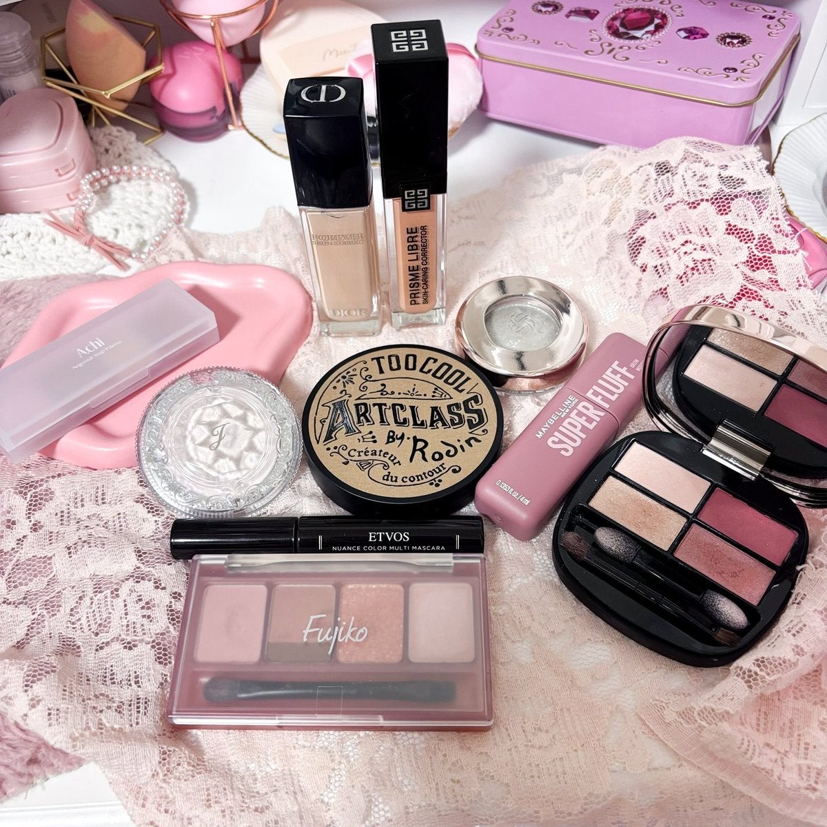 ジルスチュアート　メルティシマー ブラッシュ 103 twinkle organdy(限定色)/JILL STUART/パウダーチークを使ったクチコミ（1枚目）