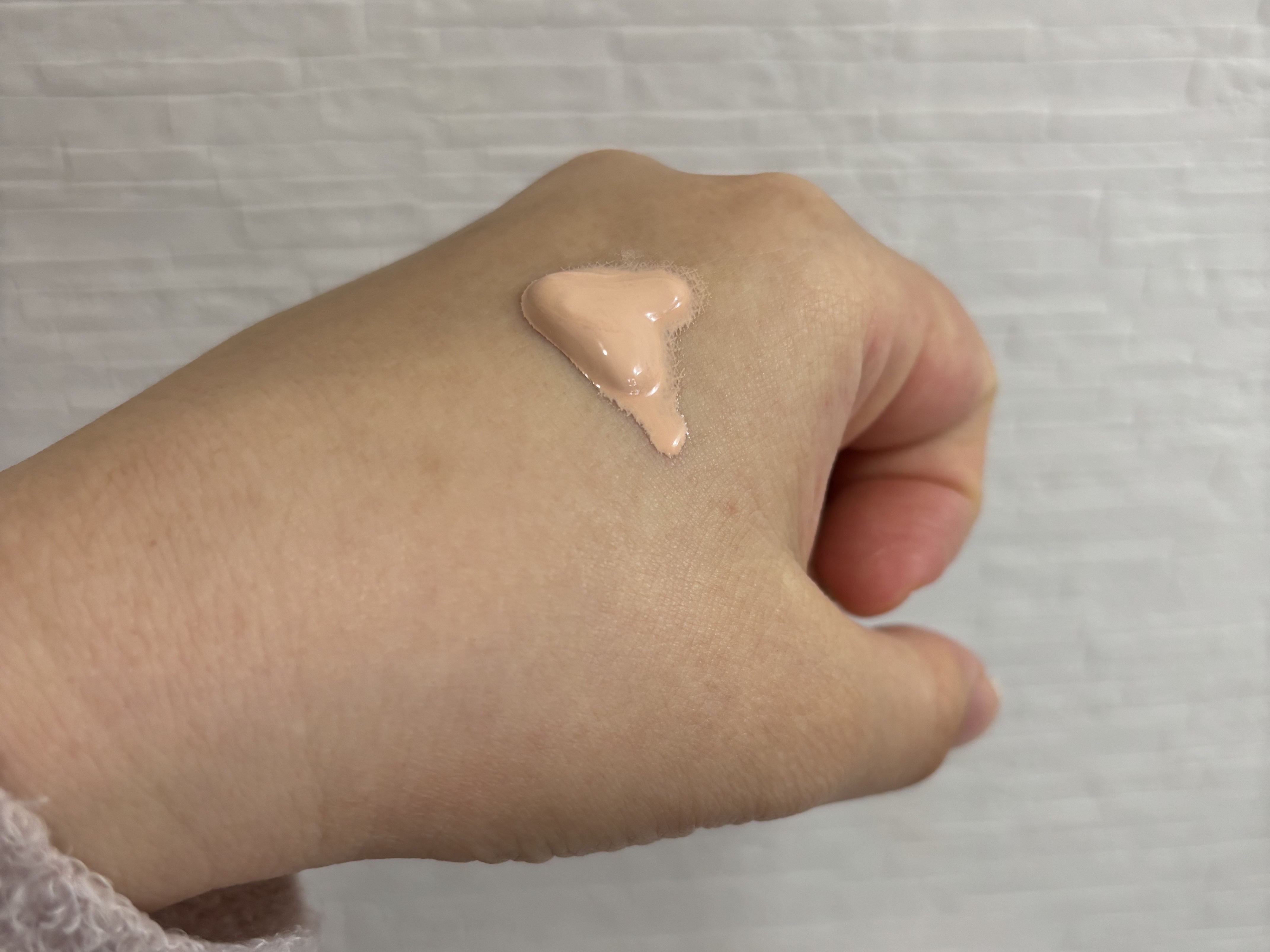 キュレル 潤浸保湿 色づくベースミルク 湯あがりピンク/キュレル/化粧下地を使ったクチコミ（2枚目）