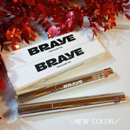 THIN GLOW TINT/BRAYE/口紅を使ったクチコミ(1枚目)