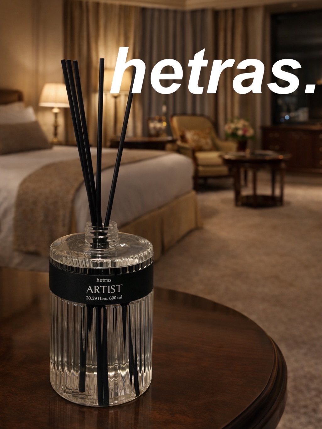 ヘリテージディフューザー/hetras/ルームフレグランスを使ったクチコミ（1枚目）