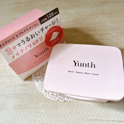 マルチスクエアシートマスク/Yunth/シートマスク・パックを使ったクチコミ(2枚目)