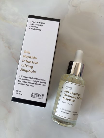 シルクペプチドインテンシブリフティングアンプル/SUNGBOON EDITOR(成分エディター)/美容液を使ったクチコミ(3枚目)