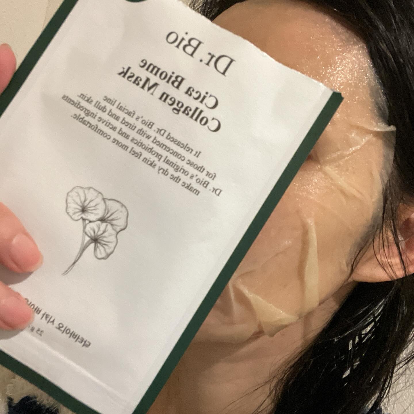 シカ バイオム コラーゲン マスク/Dr.Bio/シートマスク・パックを使ったクチコミ（2枚目）