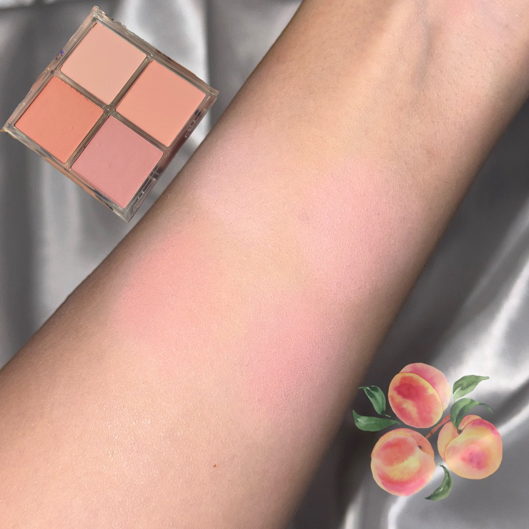 ミックスマッチチークパレット/be aube/パウダーチークを使ったクチコミ（3枚目）