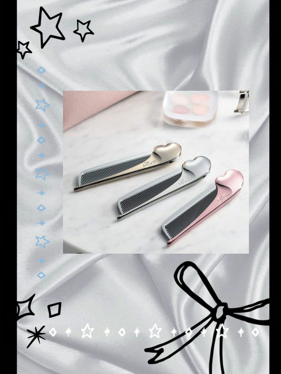 ReFa HEART COMB Aira シルキーシルバー/ReFa/ヘアコームを使ったクチコミ（1枚目）