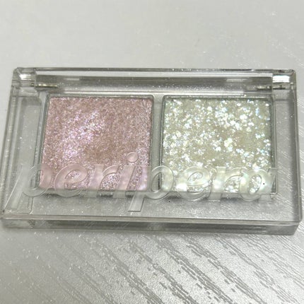 デュオ ポケット グリッター シャドウ/PERIPERA/アイシャドウパレットを使ったクチコミ(2枚目)