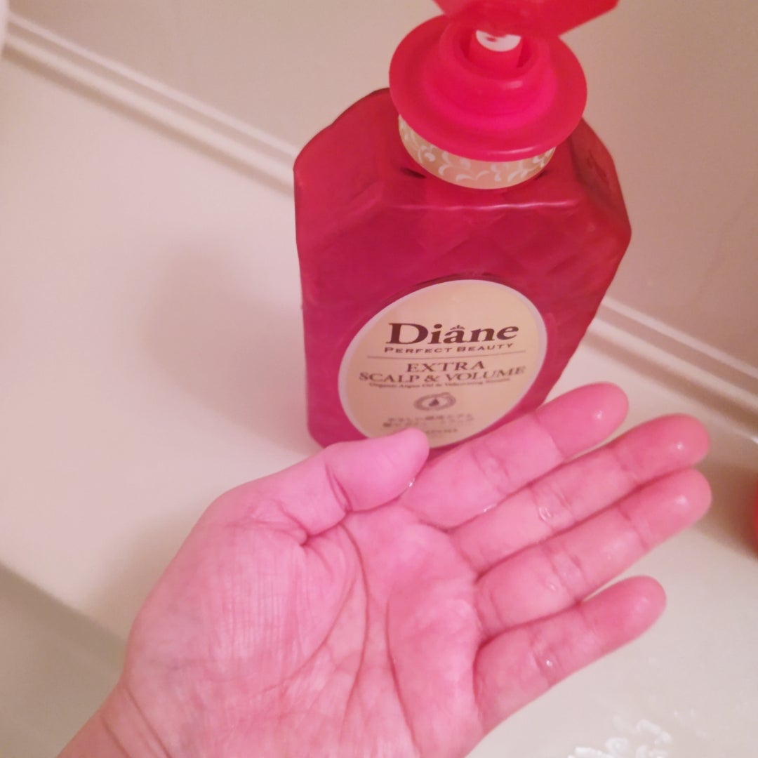 パーフェクトビューティー エクストラスカルプ＆ボリューム　シャンプー＆トリートメント セット（450mL×2）/ダイアン/市販シャンプーを使ったクチコミ（2枚目）