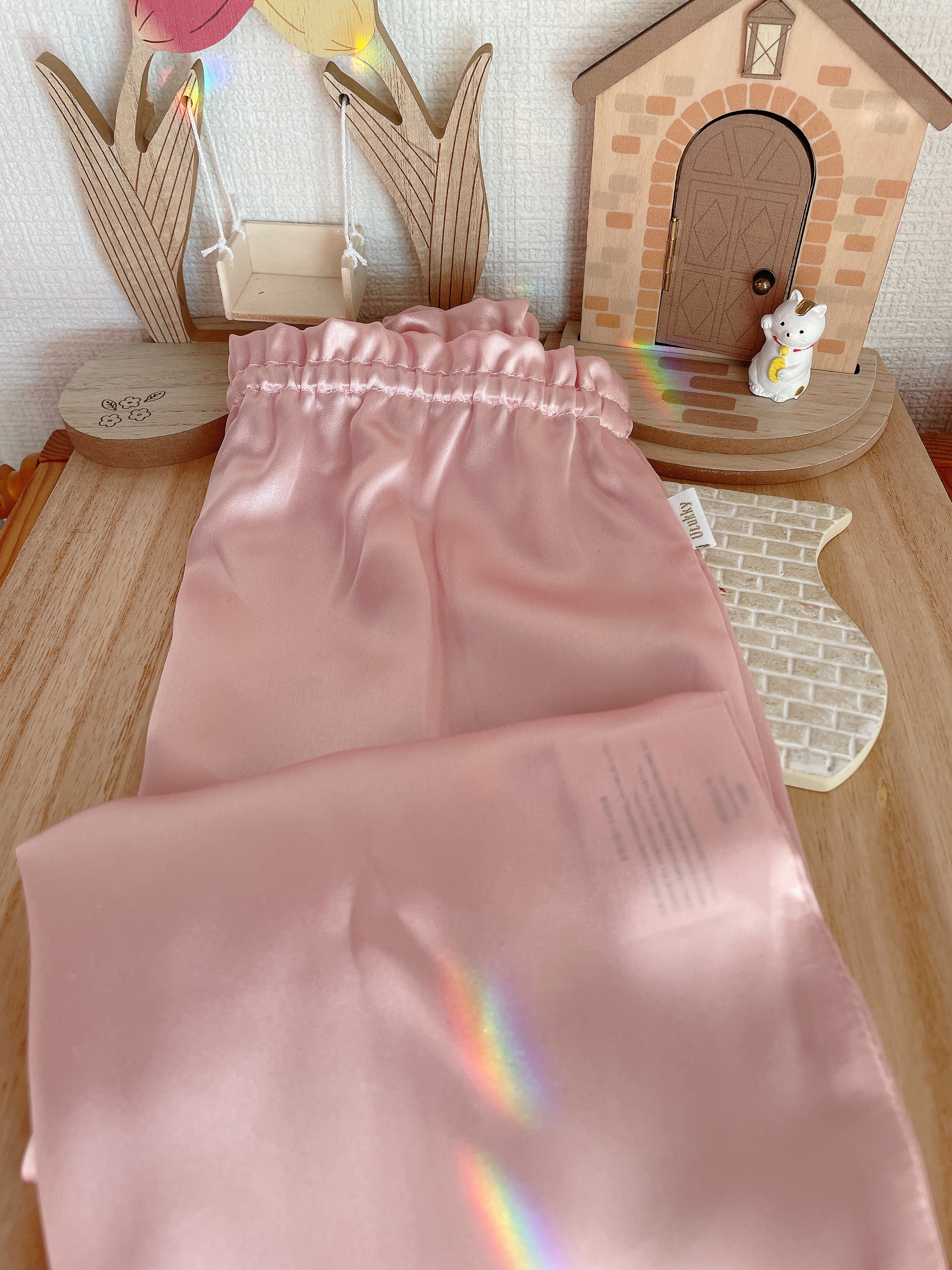 シルクナイトキャップ/Utukky/ヘアケアグッズを使ったクチコミ（2枚目）