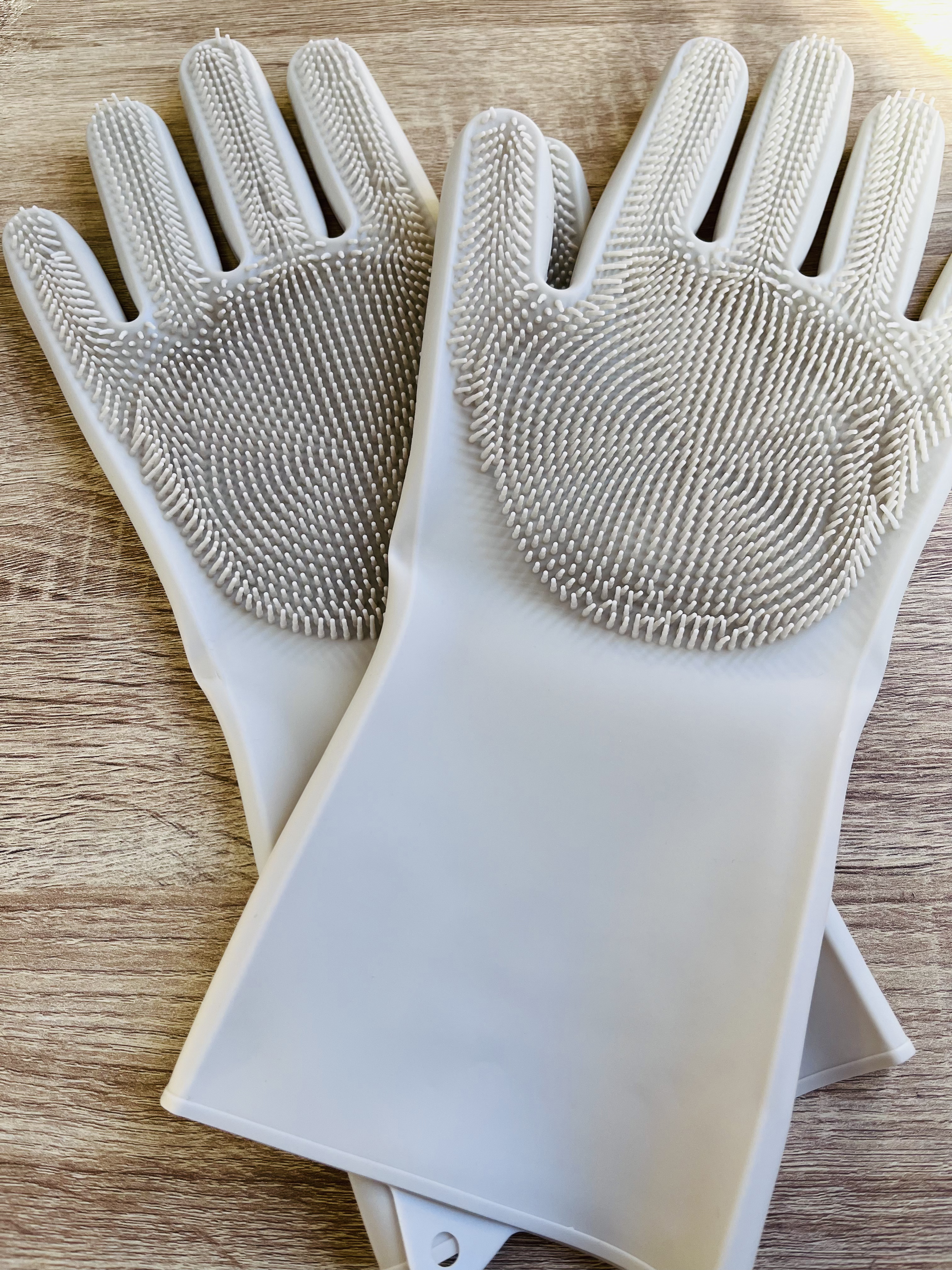 シリコンブラシ手袋/THREEPPY/その他を使ったクチコミ（3枚目）