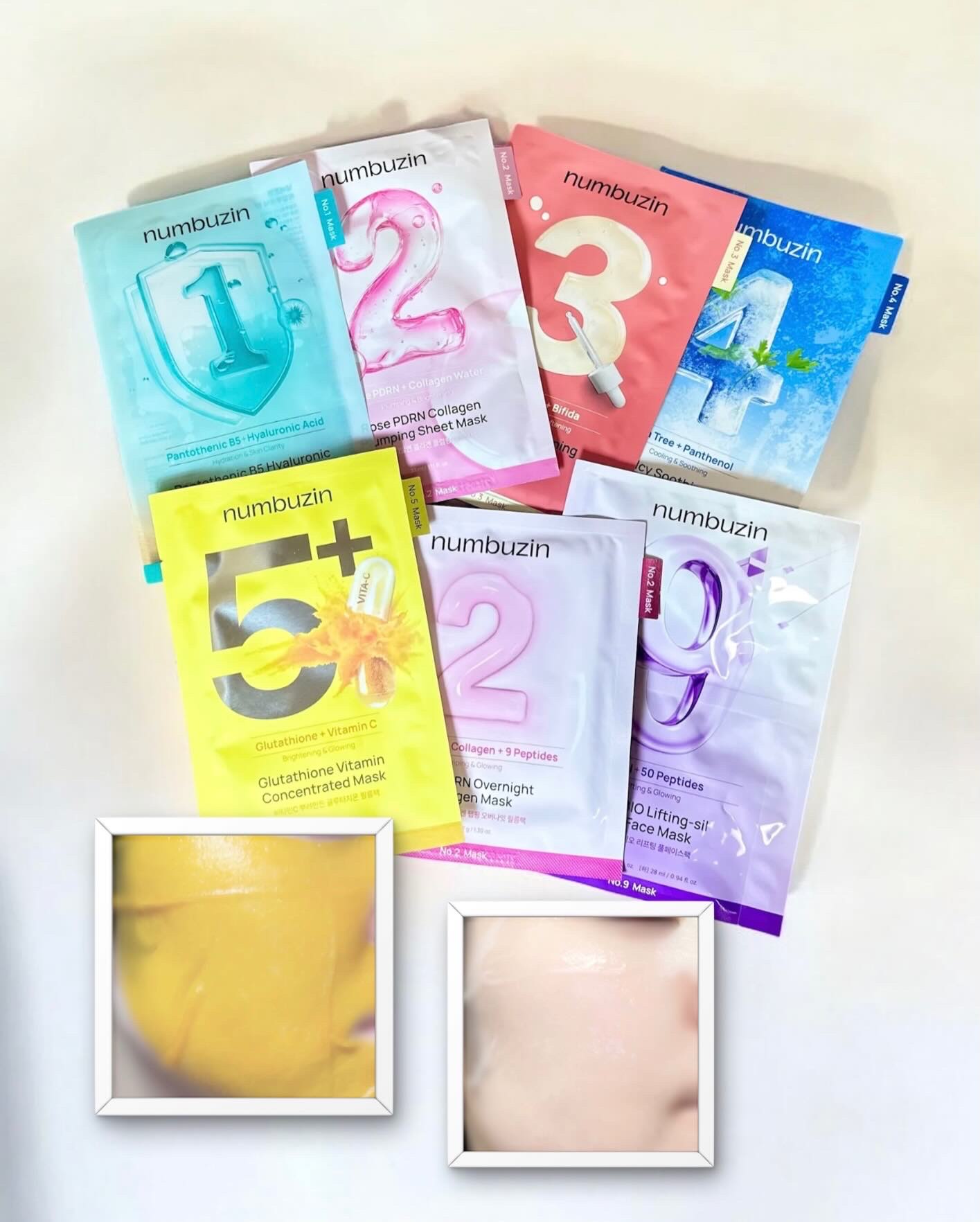 2番 ローズPDRNコラーゲンラッピングマスク/numbuzin/シートマスク・パックを使ったクチコミ（2枚目）