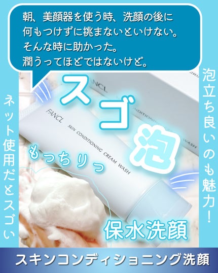 スキンコンディショニング洗顔/ファンケル/洗顔フォームを使ったクチコミ(2枚目)
