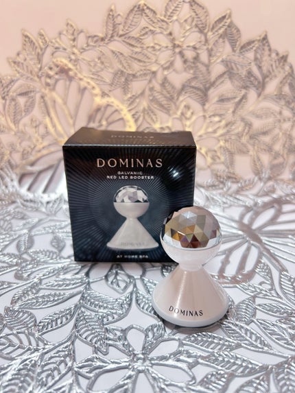 DOMINAS ガルバニック LED ブースター ライト 美容器のクチコミ「最近の夜ケアのお気に入りセット🌙🤍
ドミナスクリーム シーズン5 × ガルバニックLED美顔.....」(3枚目)