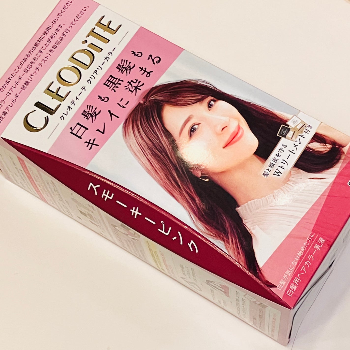 クリアリーカラー (白髪用) /クレオディーテ/ヘアカラーを使ったクチコミ(1枚目)