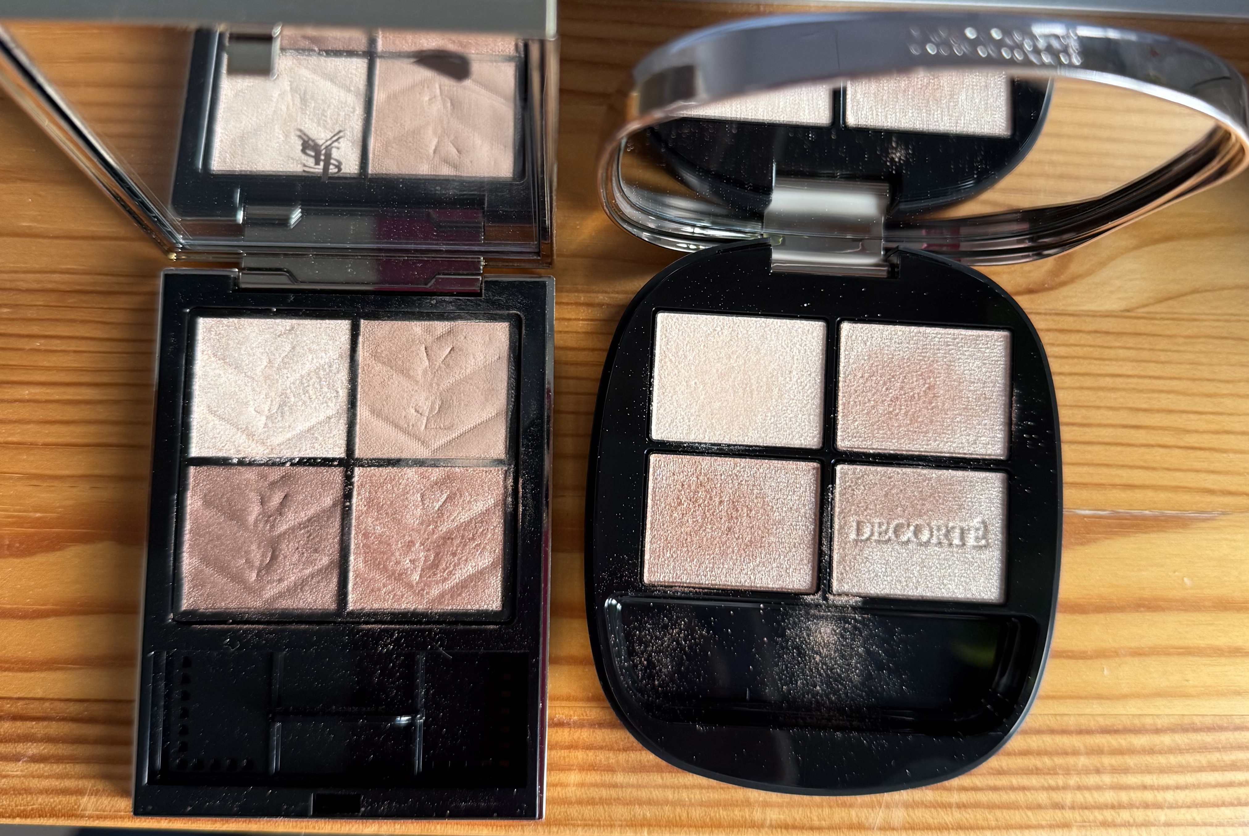 スキンシャドウ デザイニング パレット/DECORTÉ/アイシャドウパレットを使ったクチコミ（2枚目）