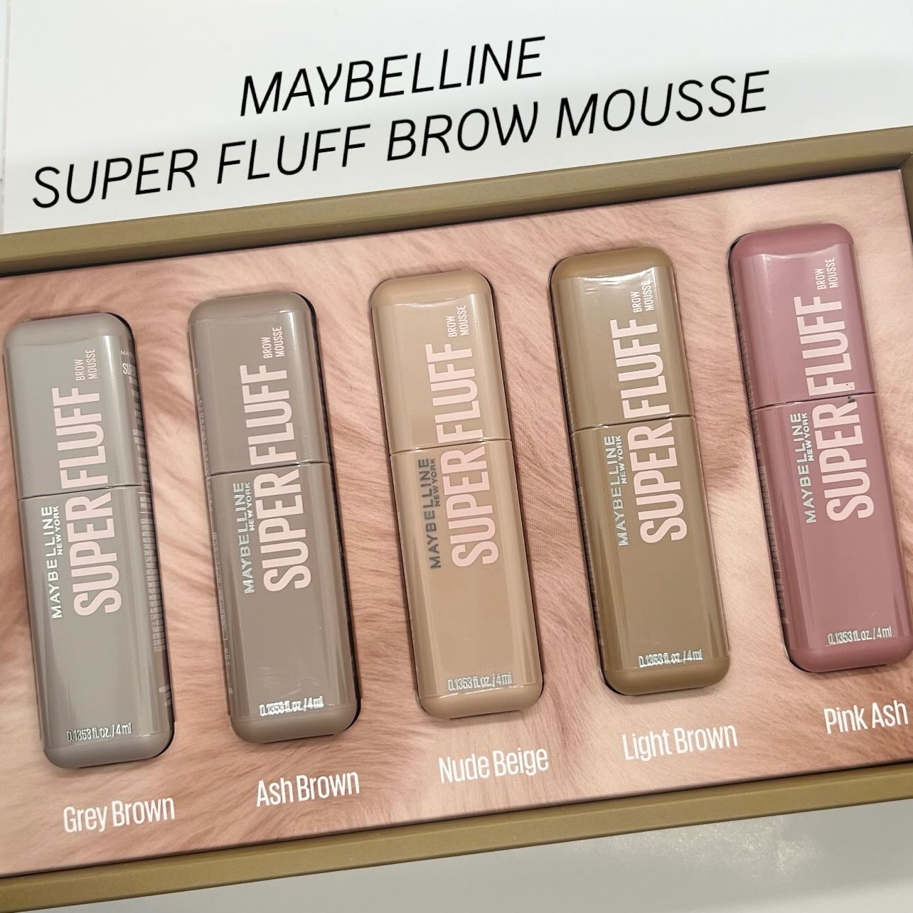 ＳＰ フラッフ ブロウ ムース/MAYBELLINE NEW YORK/眉マスカラを使ったクチコミ（1枚目）