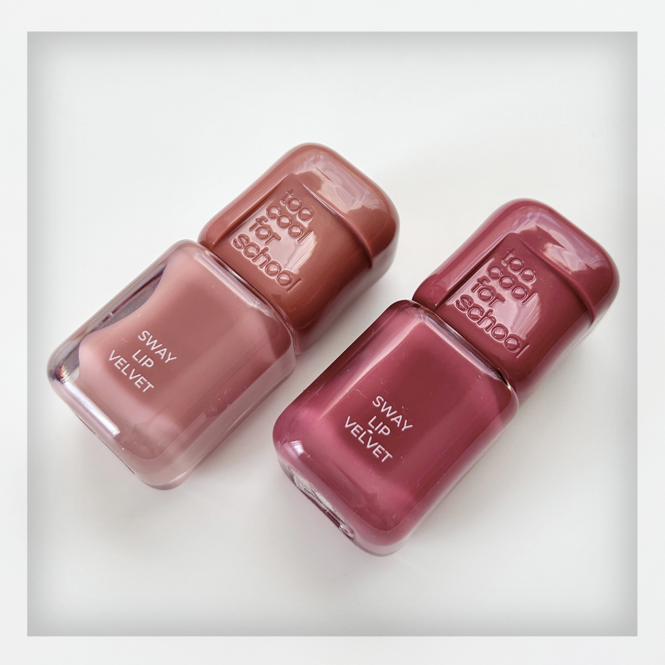 スウェイリップベルベット #11 ロスティングフィグ/too cool for school/リップティントを使ったクチコミ（2枚目）