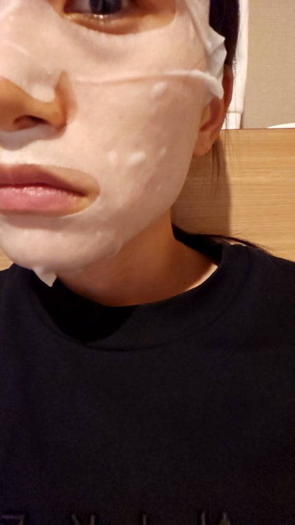 レッドコラーゲンハイドロゲルマスク/avajar/シートマスク・パックを使ったクチコミ(3枚目)