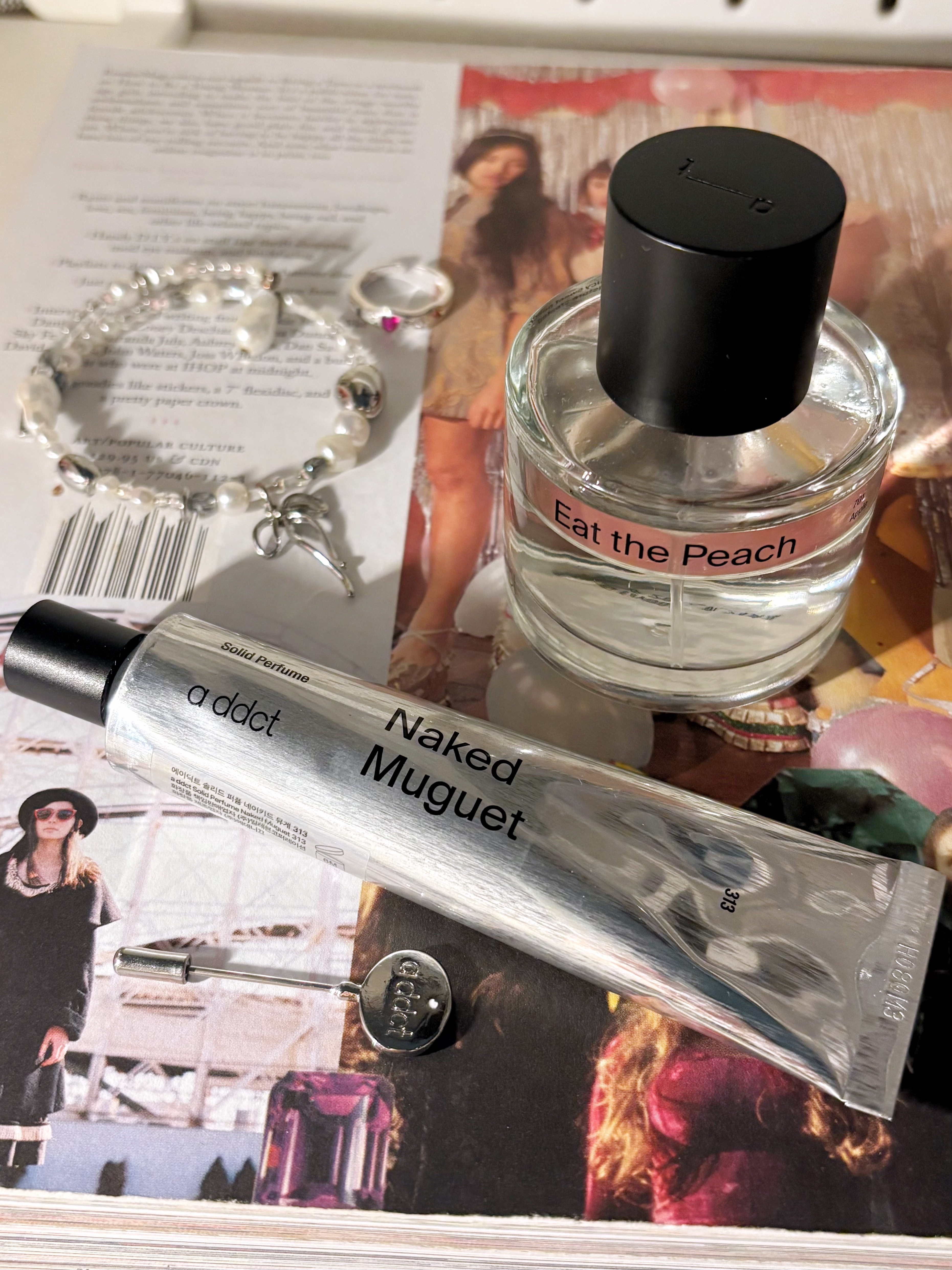 オードパフューム イートザピーチ/Addct/香水(レディース)を使ったクチコミ（1枚目）