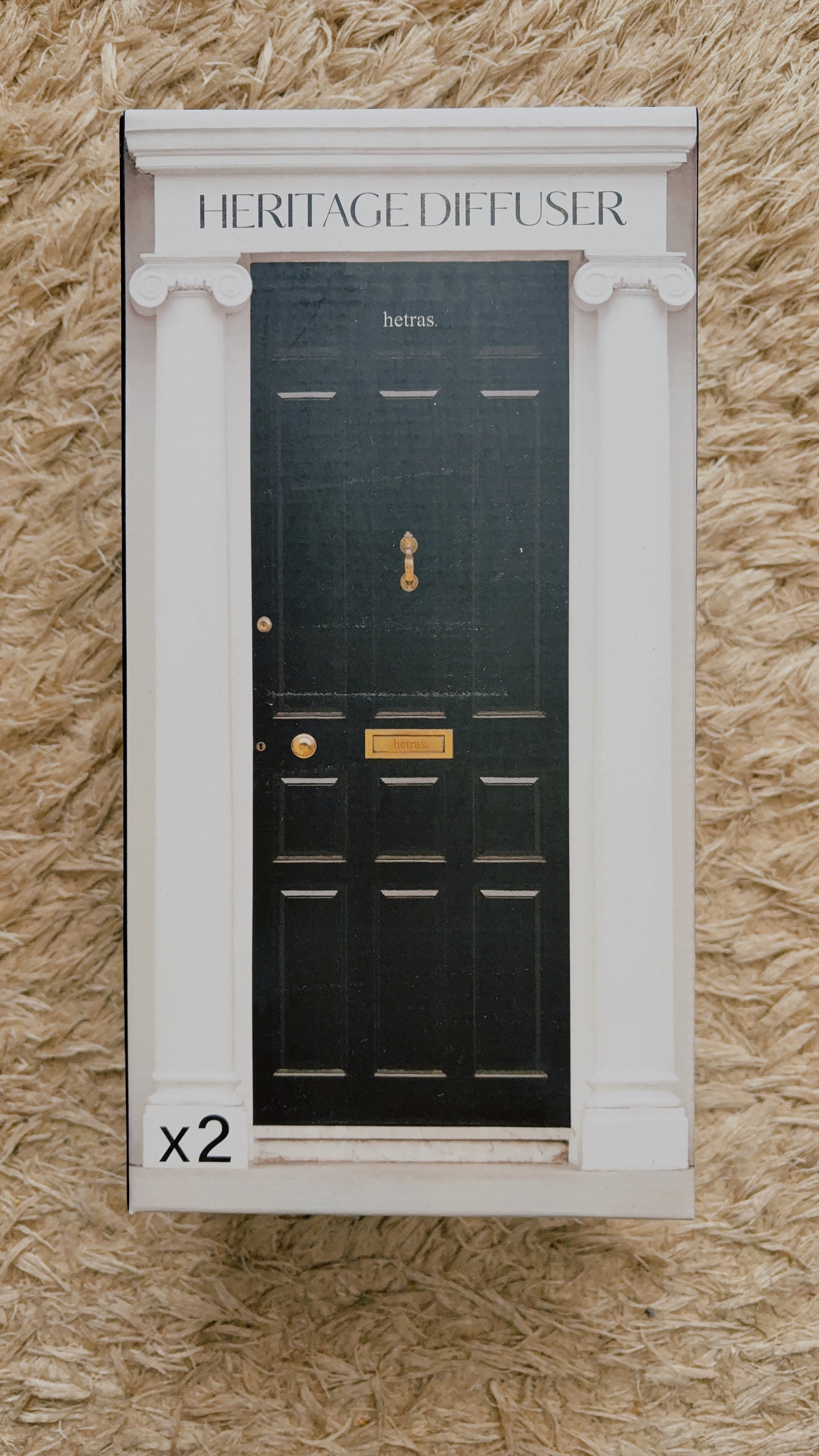 ヘリテージディフューザー/hetras/ルームフレグランスを使ったクチコミ（1枚目）