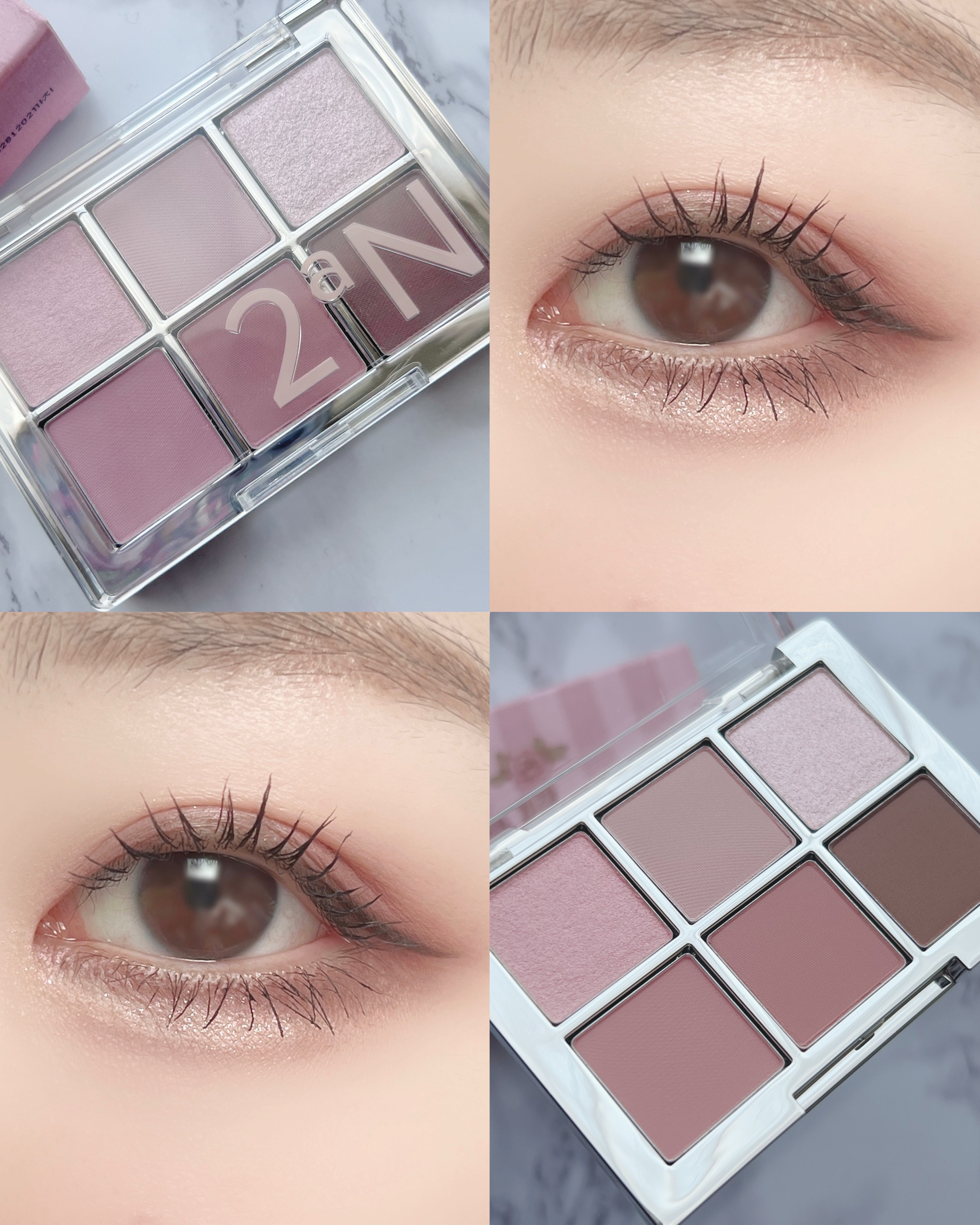 ˖ ࣪ ✧ 𝓻𝓸𝓼𝔂 𝓯𝓸𝓰 𝓮𝔂𝓮𝓼 ✧ ˖
深みローズでつくる、しっとり陰影アイメイク🌫🌹✨

　

▼ 2aN / ベターミーアイパレット
20 Rosy fog

────────────

話題になってい