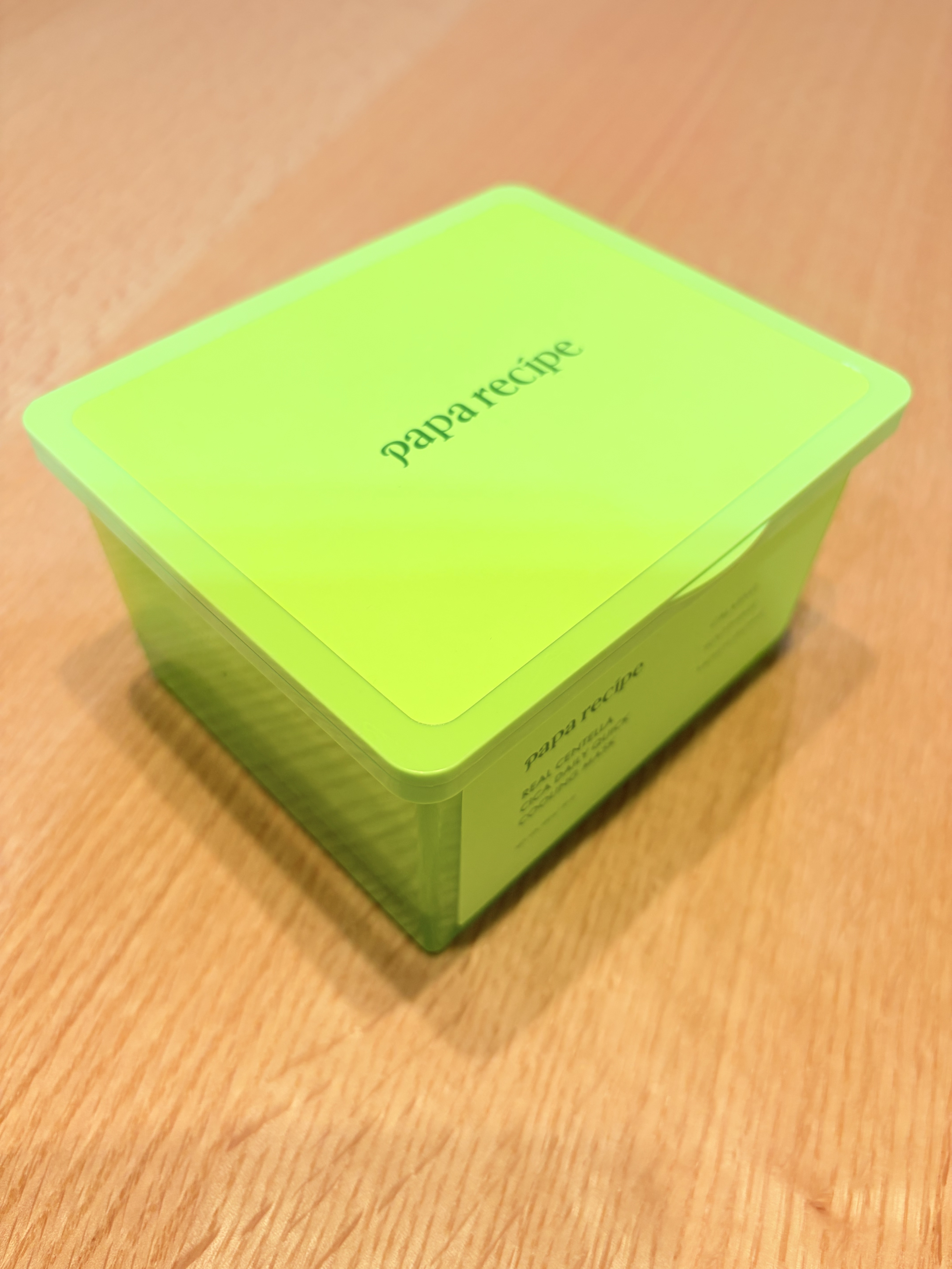 リアルセンテラシカクーリングウォーターフィットトナーパッド/PAPA RECIPE/トナーパッドを使ったクチコミ（1枚目）