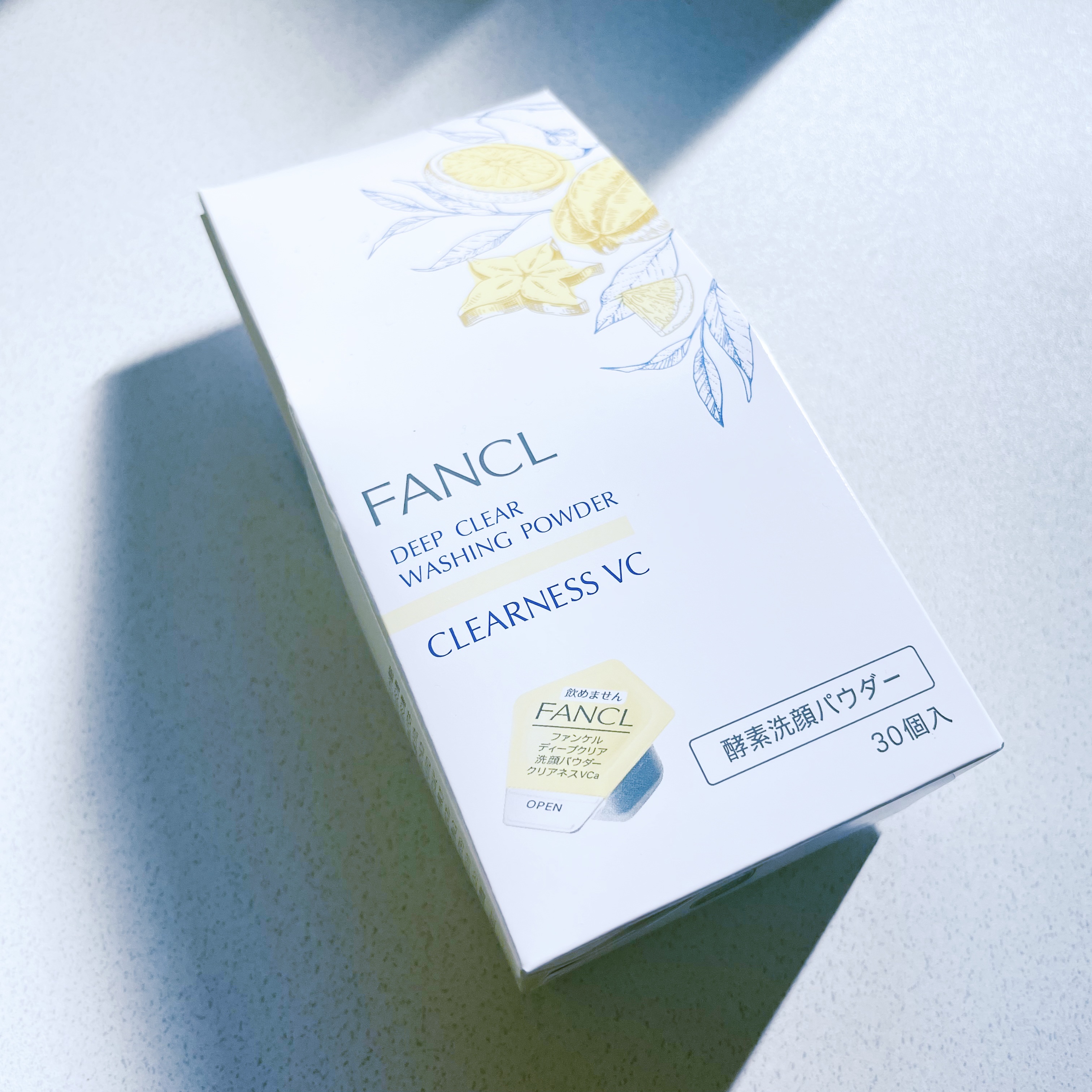 ディープクリア洗顔パウダー クリアネスVC/ファンケル/洗顔パウダーを使ったクチコミ（1枚目）