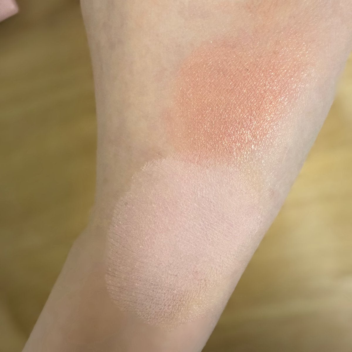 ウォンジョンヨ ベアブルームチーク 04 ピーチティー/Wonjungyo/リキッドチークを使ったクチコミ（2枚目）