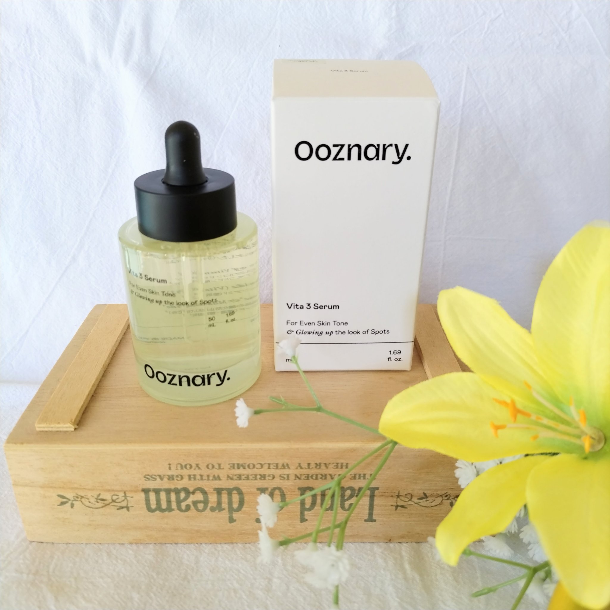 ビタ3セラム/オーズナリー/美容液を使ったクチコミ（1枚目）