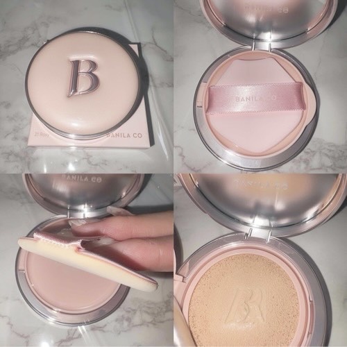 バニラコ エッセンス スキン ピンククッション 21 ロージー/BANILA CO/クッションファンデーションを使ったクチコミ（2枚目）