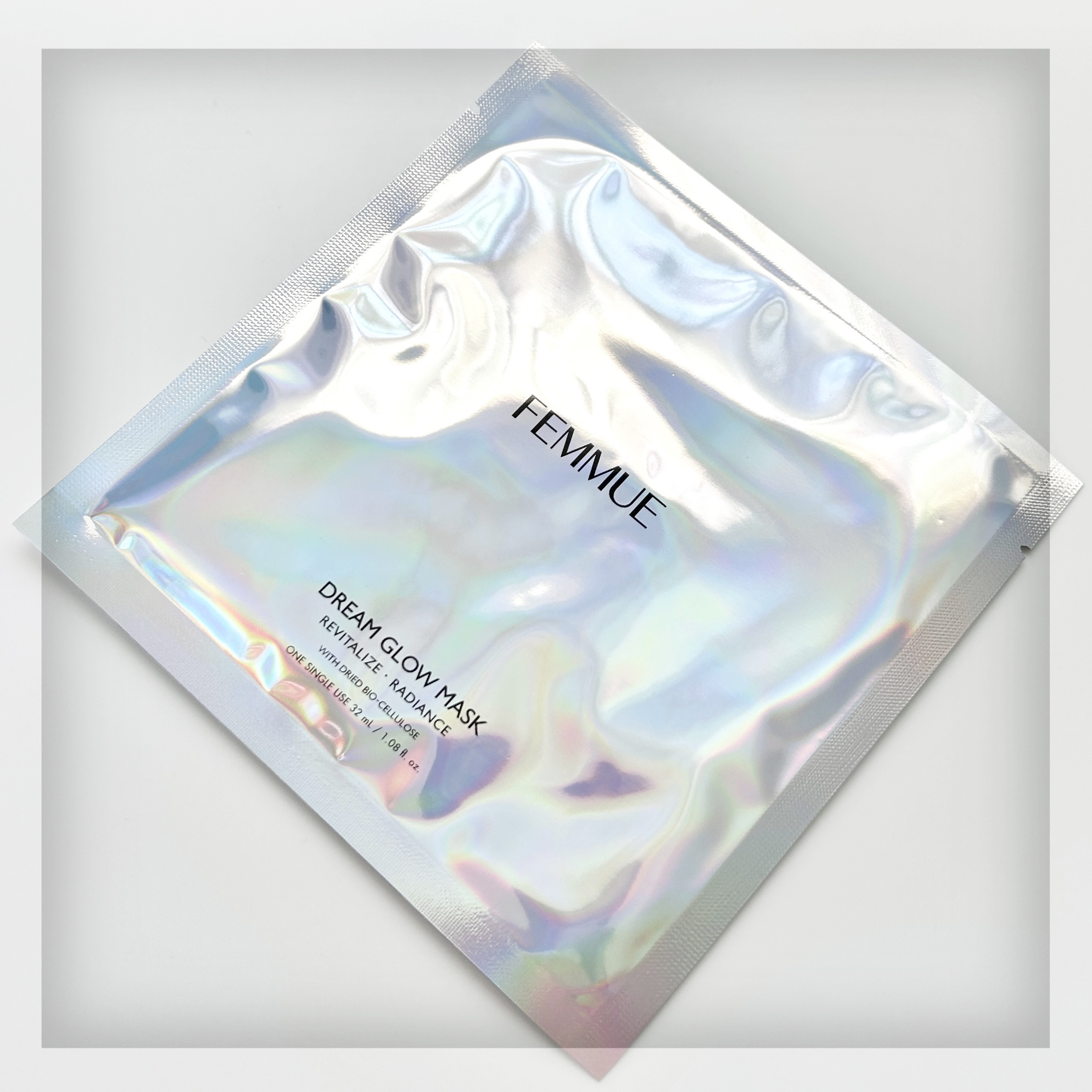 ドリームグロウマスク RR(透明感・キメ)/FEMMUE/シートマスク・パックを使ったクチコミ（2枚目）
