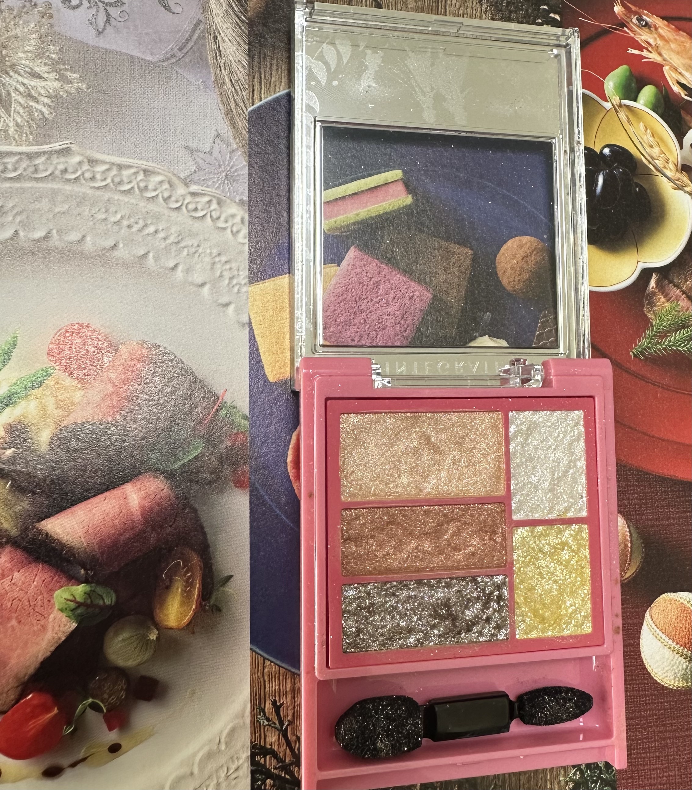 トリプルレシピアイズ/インテグレート/アイシャドウパレットを使ったクチコミ（2枚目）