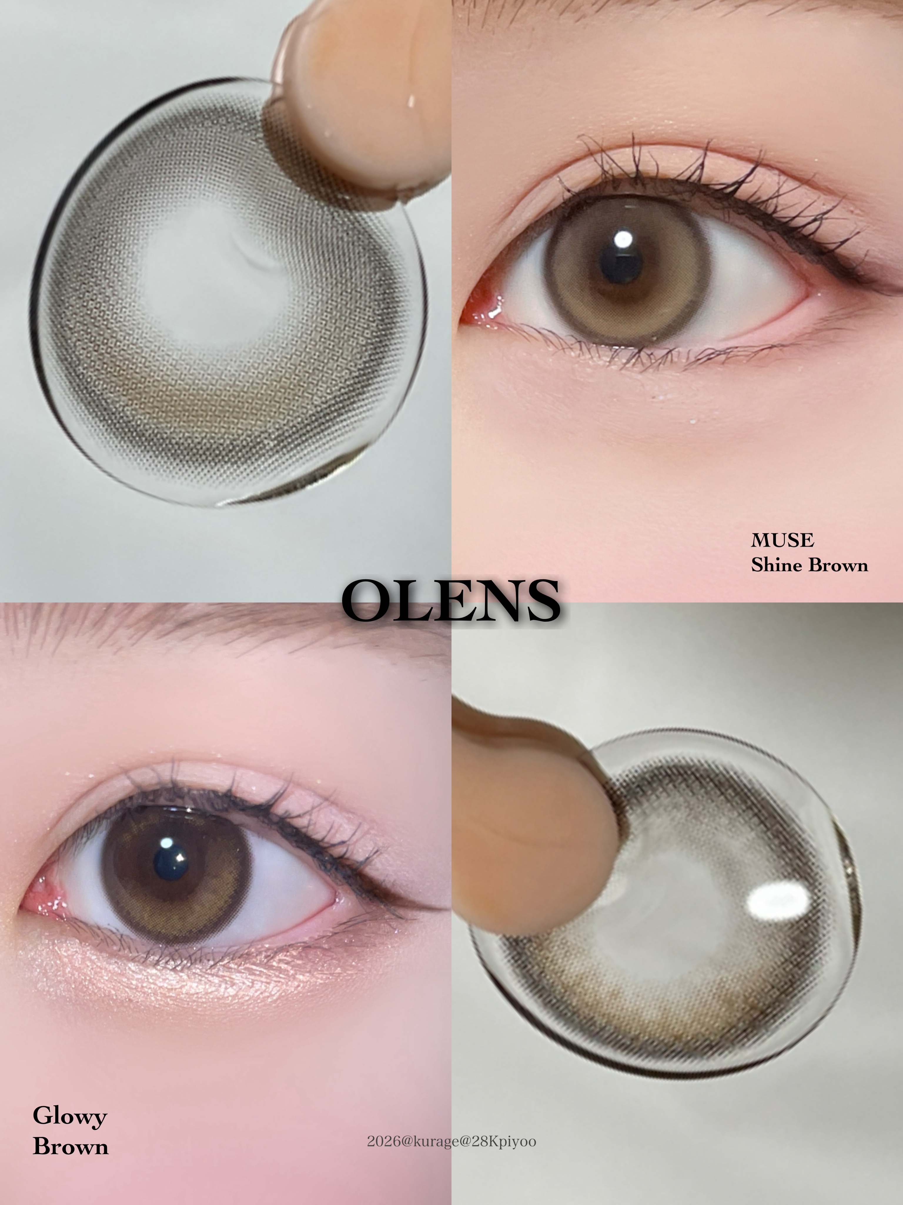 Glowy 1day/OLENS/ワンデー（１DAY）カラコンを使ったクチコミ（2枚目）