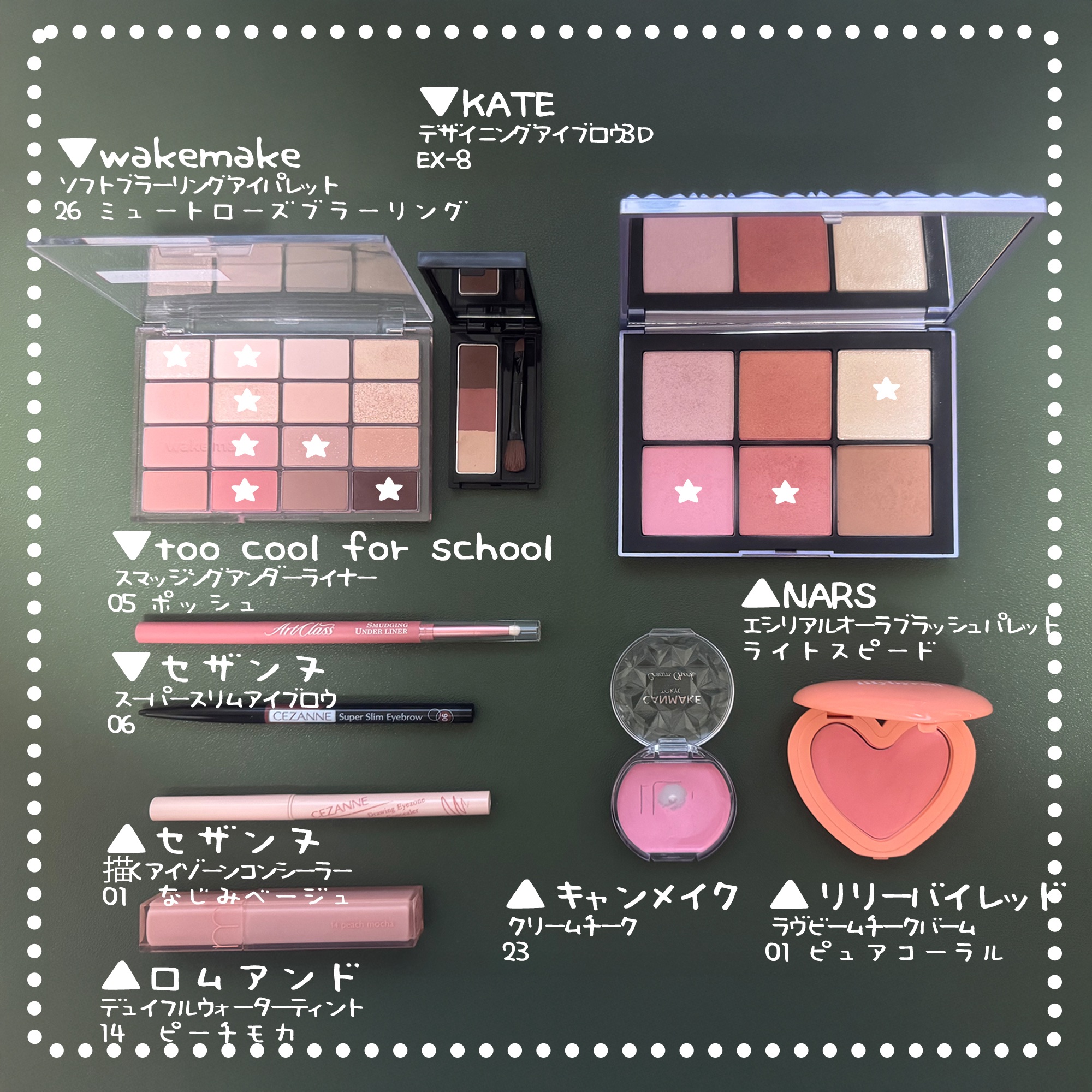 エシリアル オーラ ブラッシュパレット/NARS/パウダーチークを使ったクチコミ（1枚目）