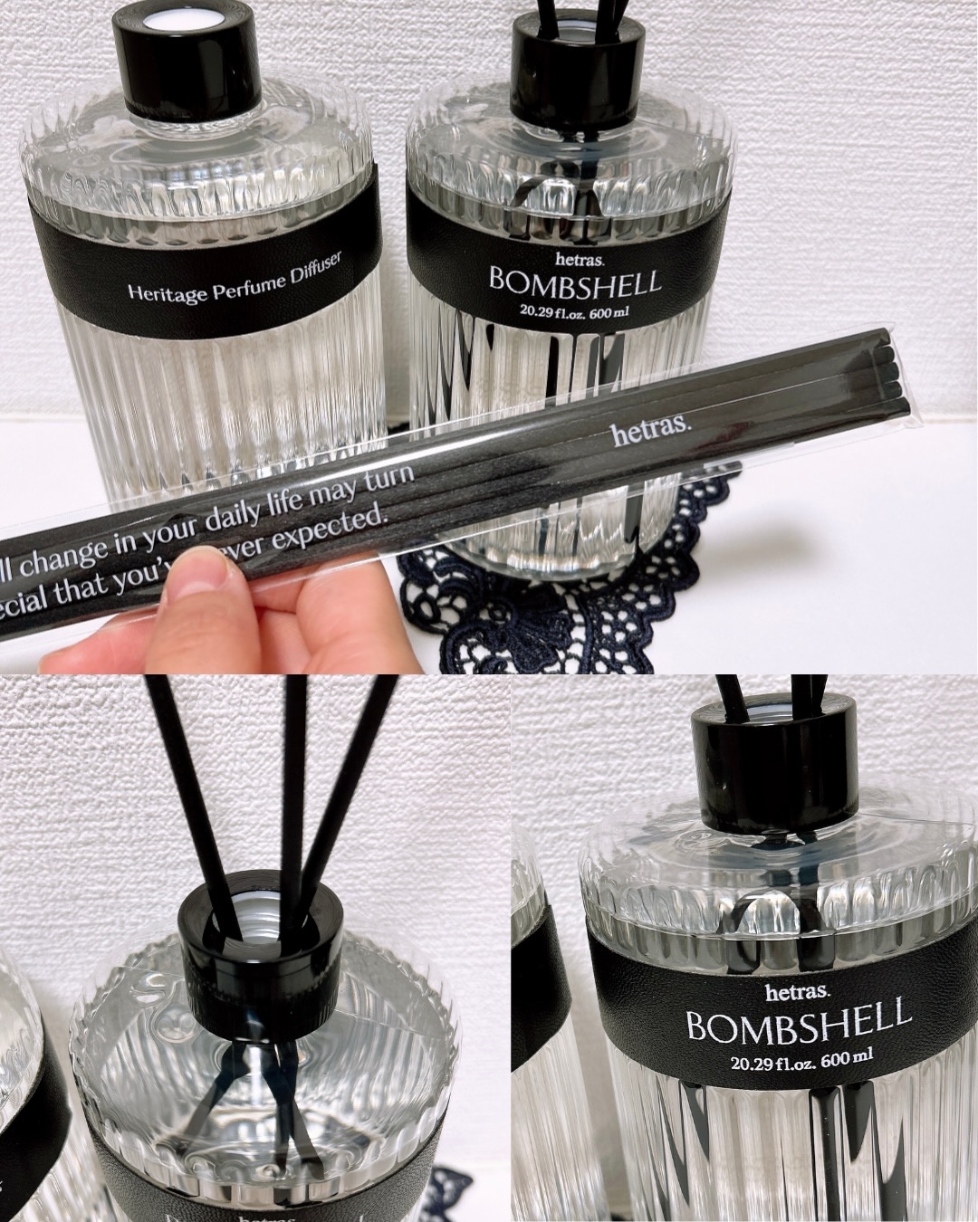 ヘリテージディフューザー/hetras/ルームフレグランスを使ったクチコミ（2枚目）