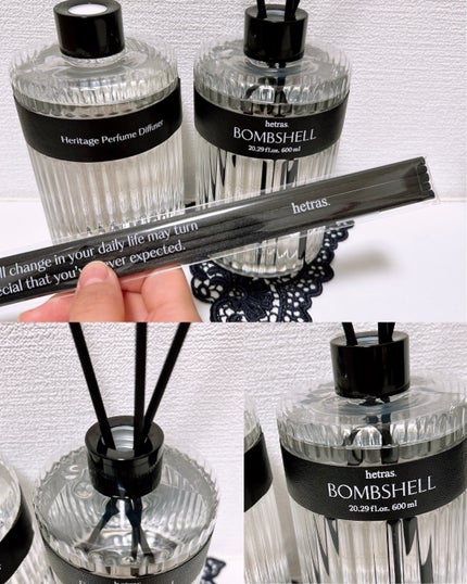 ヘリテージディフューザー/hetras/ルームフレグランスを使ったクチコミ(2枚目)