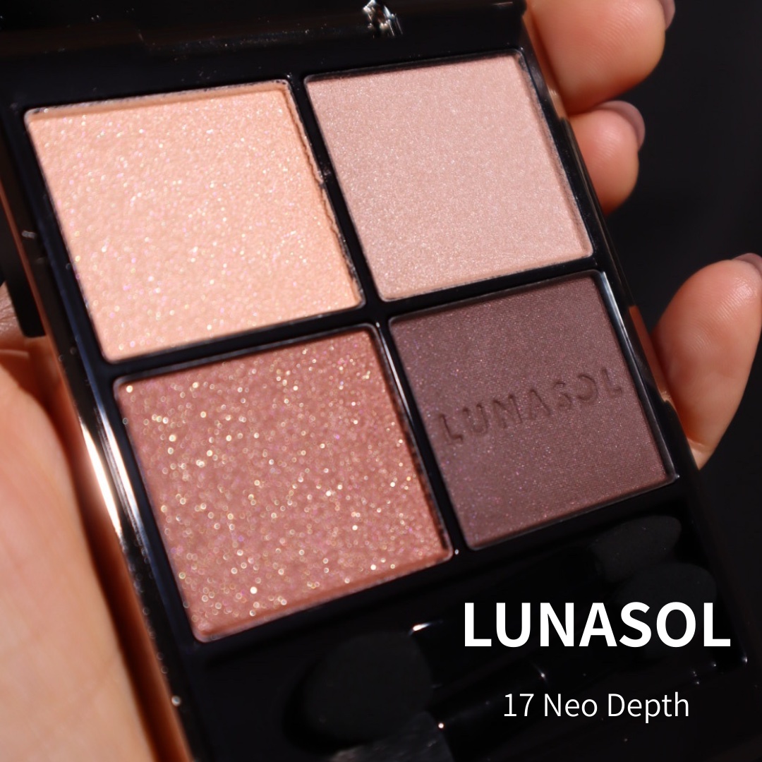 ⁡
LUNASOL

⁡
#アイカラーレーションN
17 Neo Depth
⁡
7,700円(税込)
⁡
やわらかいダークベージュが大人っぽく仕上がる！
このカラーはベージュがまぶたに同化することなく使えて私は好き！使いやすい🥹✨
締め